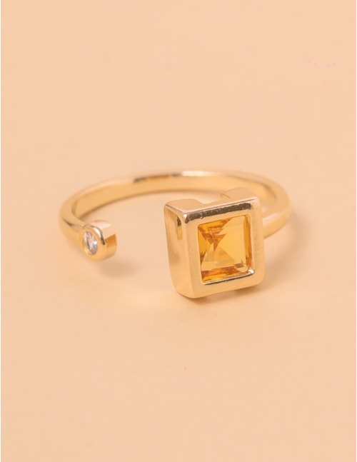 ANEL CRISTAL AMARELO - AN29103VO07
