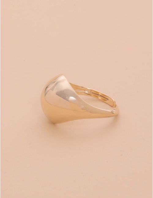 ANEL DEDINHO LISO EEGULÁVEL OURO - AN29119VO01