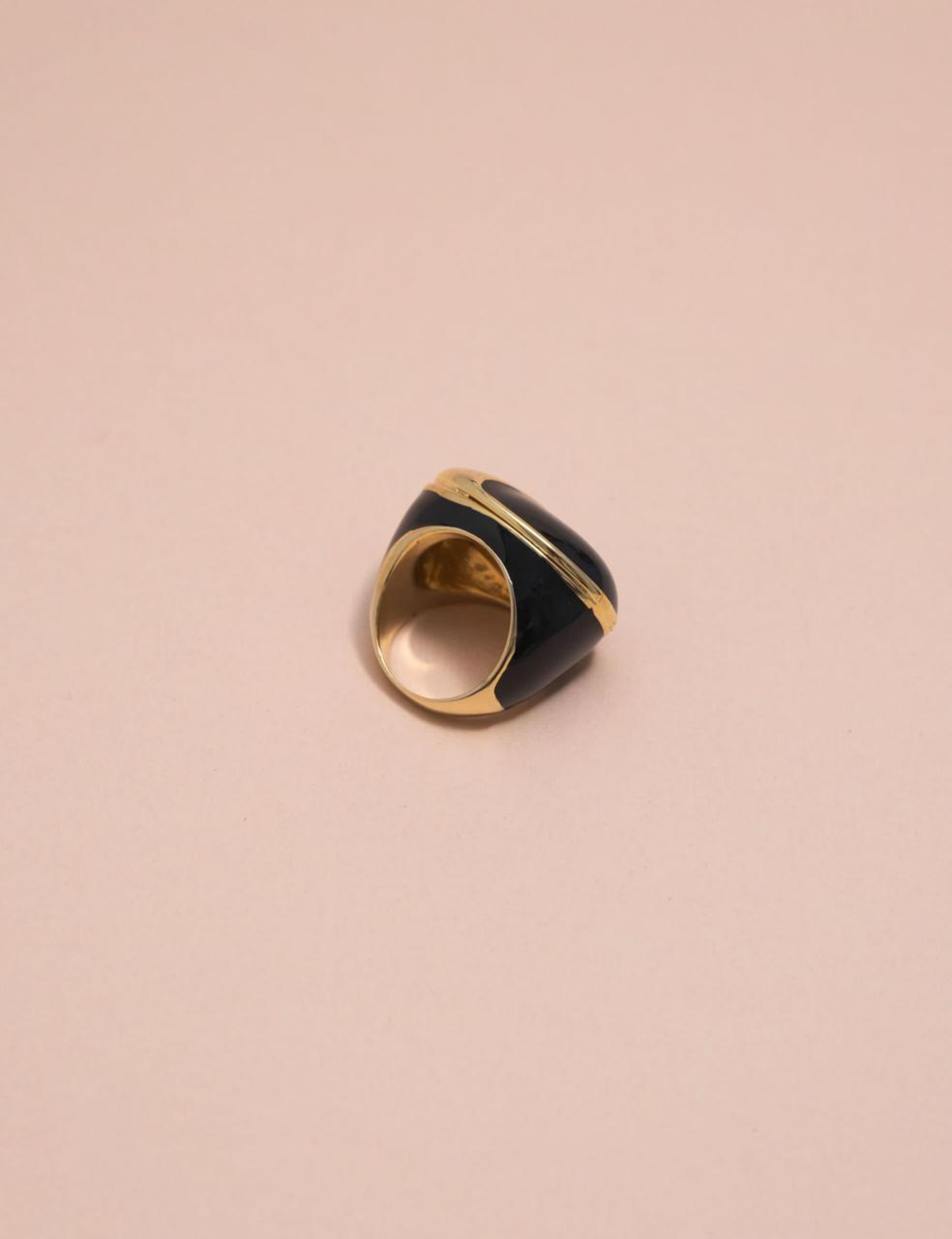 ANEL ESMALTADO PRETO B2B - AN2201VO02