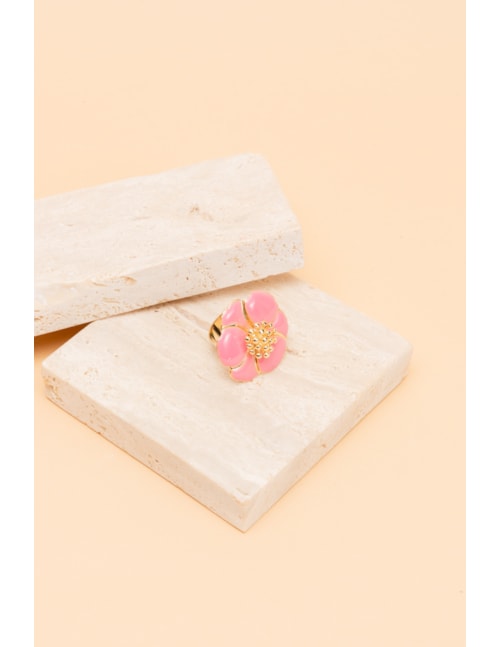 ANEL FLOR RESINA LIGHT PINK B2B - AN6001VO03