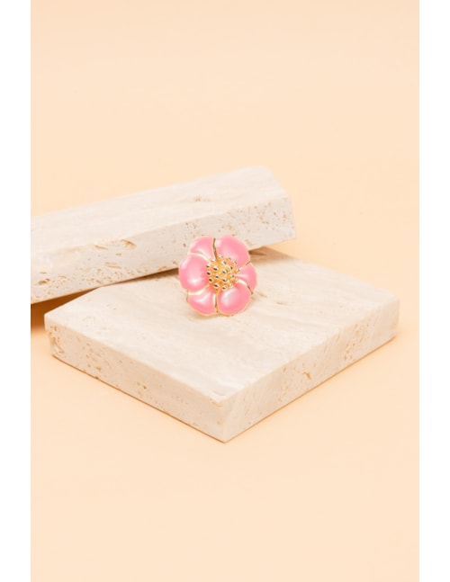 ANEL FLOR RESINA LIGHT PINK B2B - AN6001VO03