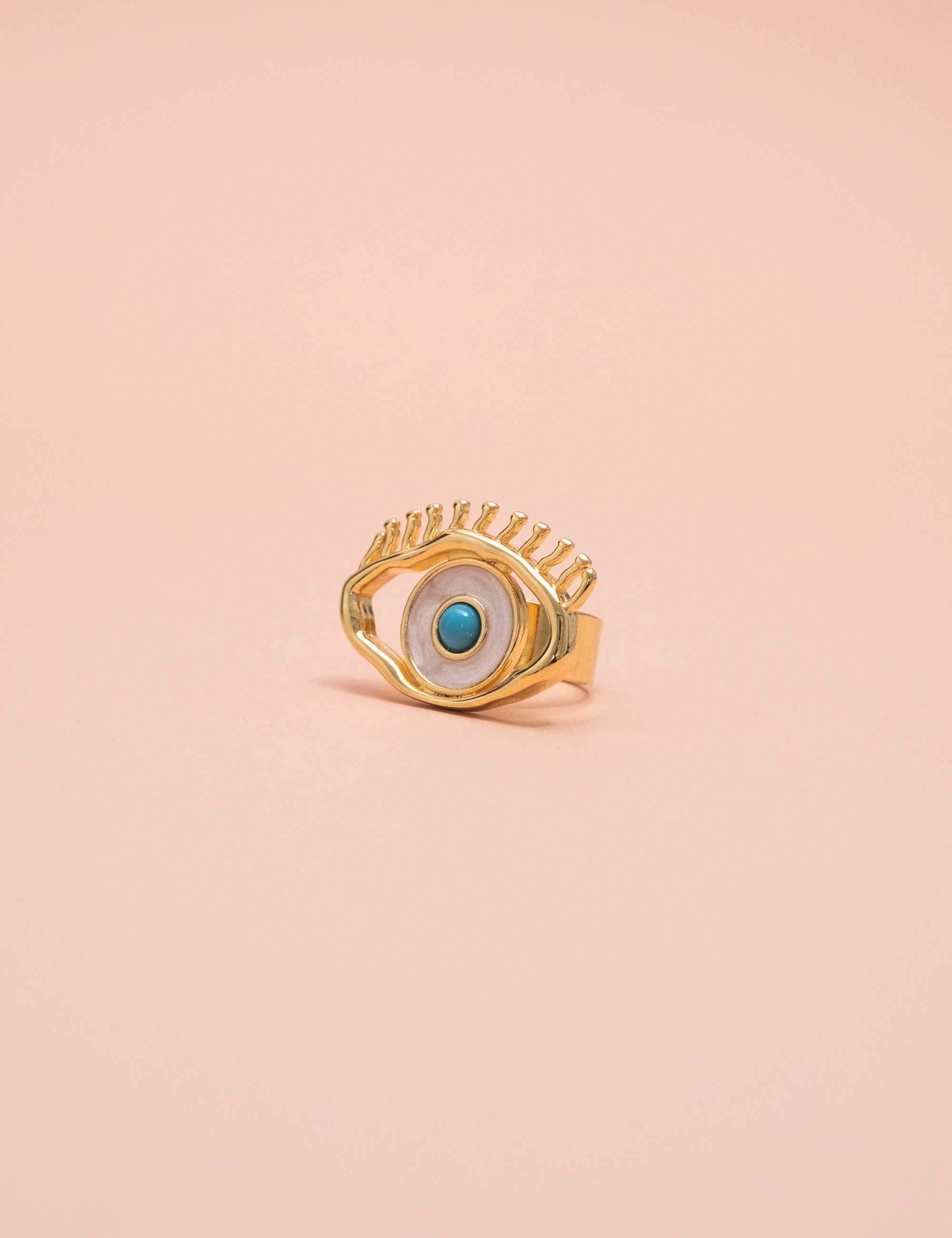 ANEL OLHO GREGO OURO - AN29009V1-DOURADO