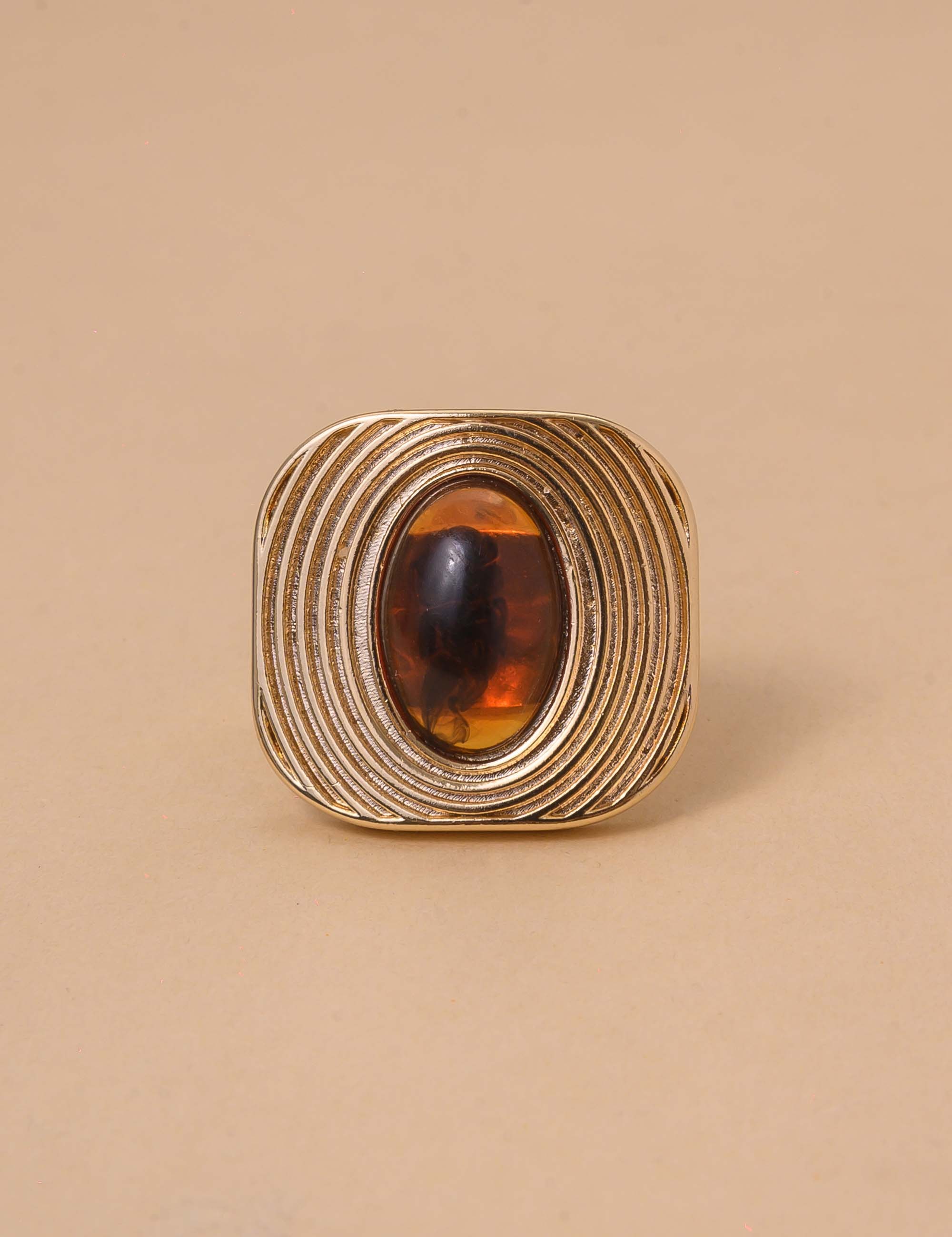 ANEL OURO PRDRA TARTARUGA - AN29087VO01