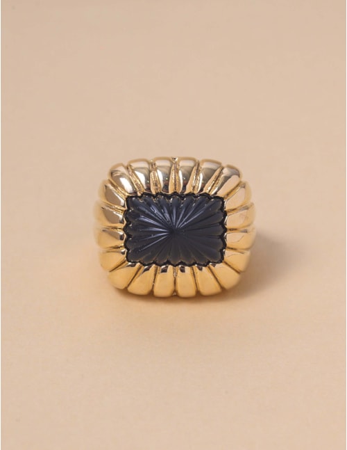 ANEL REGULÁVEL DE RESINA PRETA - AN29133VO04