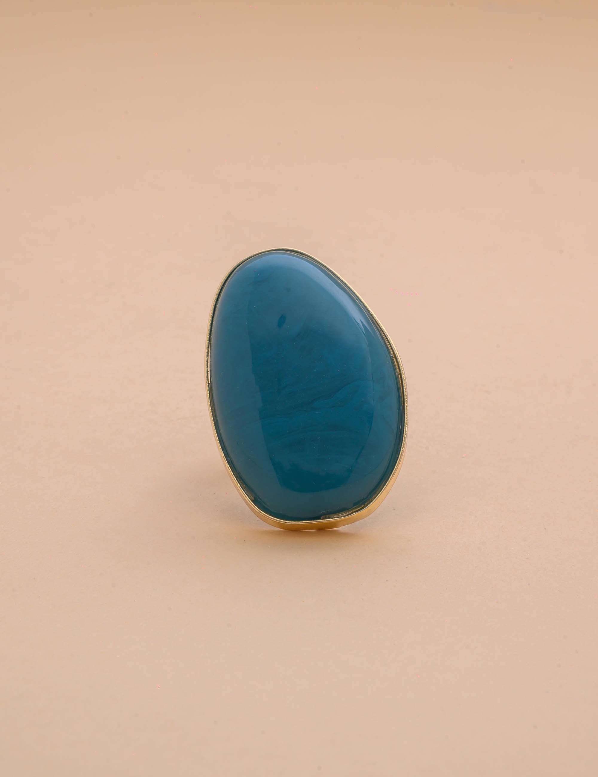 ANEL RESINA OVAL AZUL - AN29040VO01