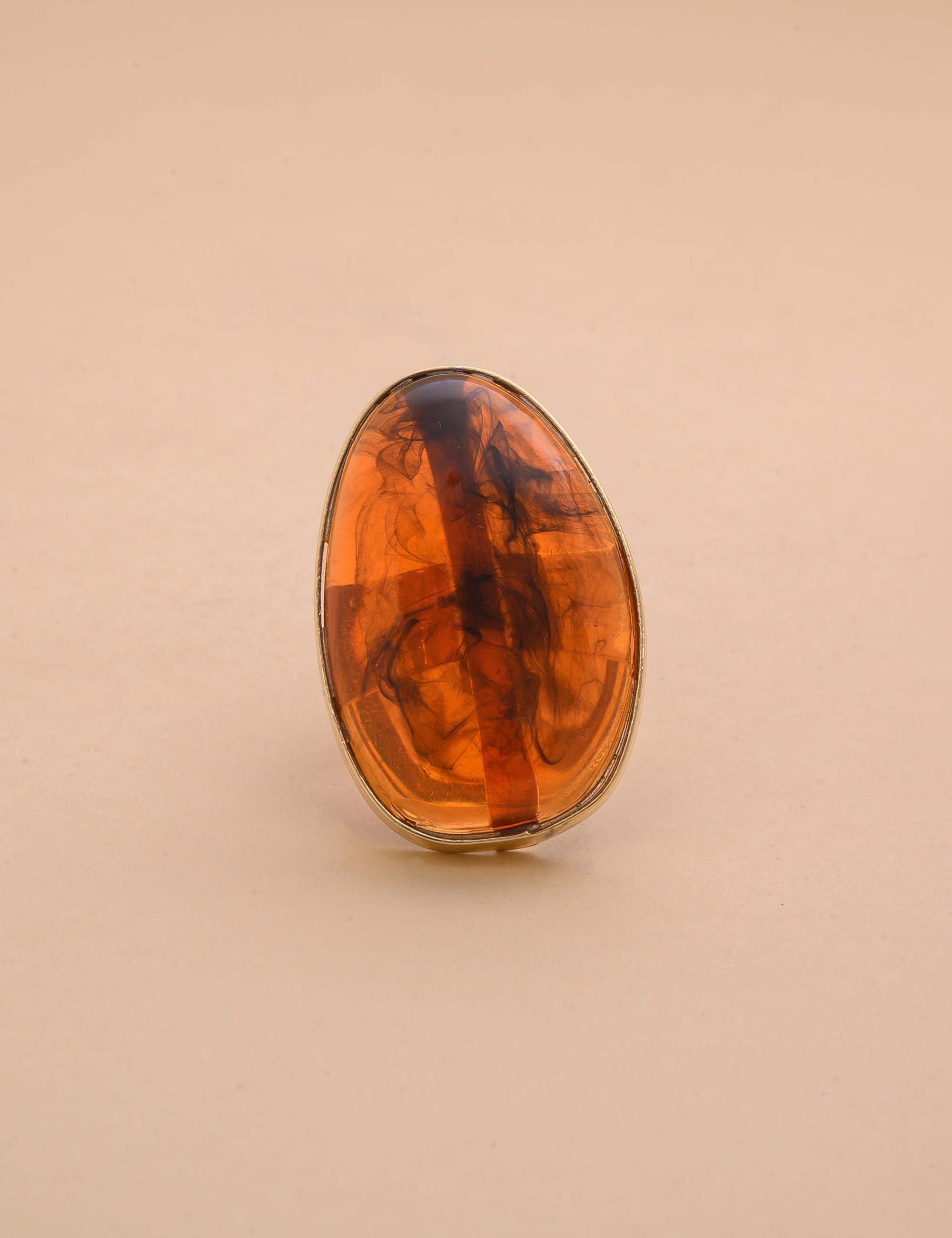 ANEL RESINA OVAL TARTARUGA - AN29040VO04