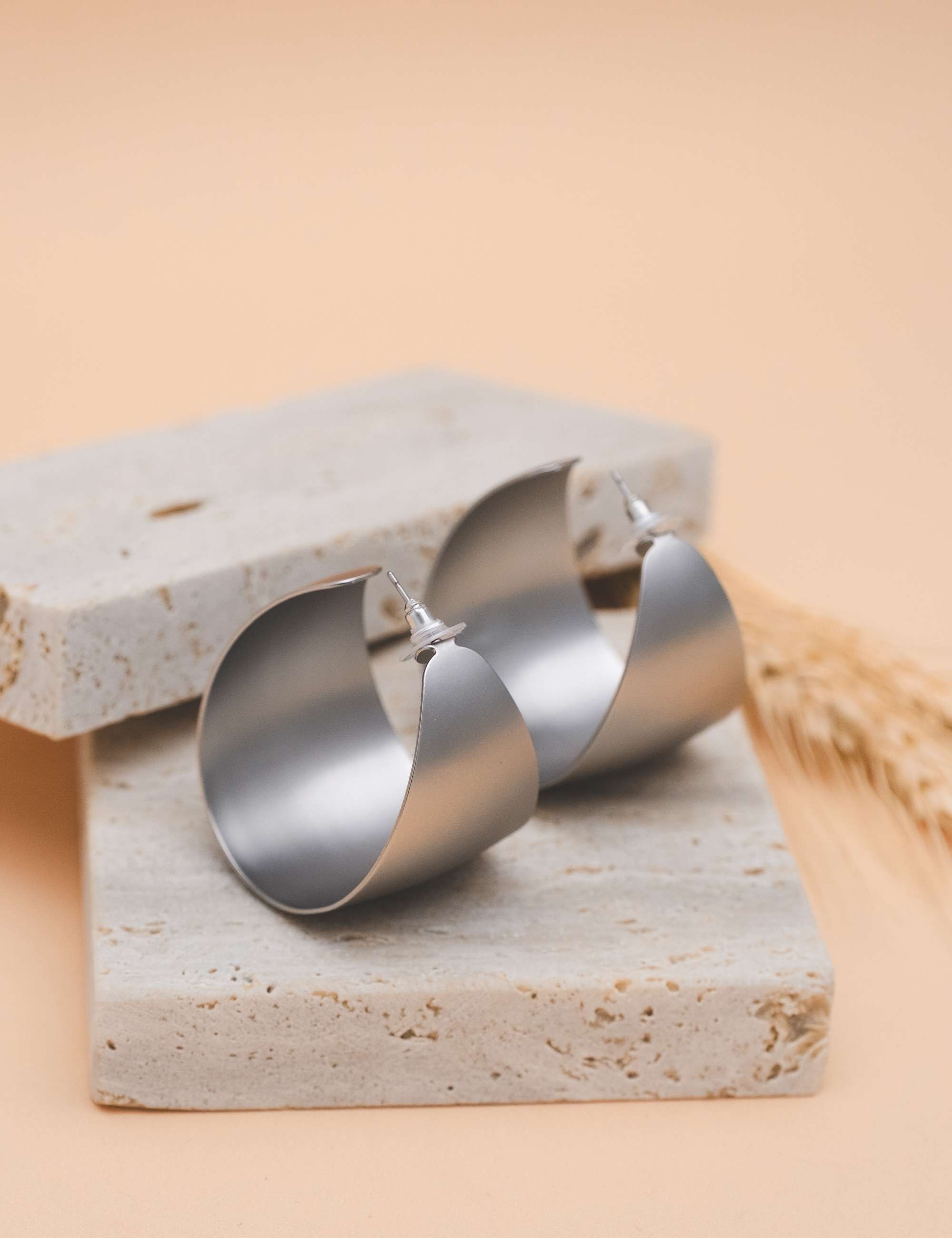 ARGOLA METAL BIANCO