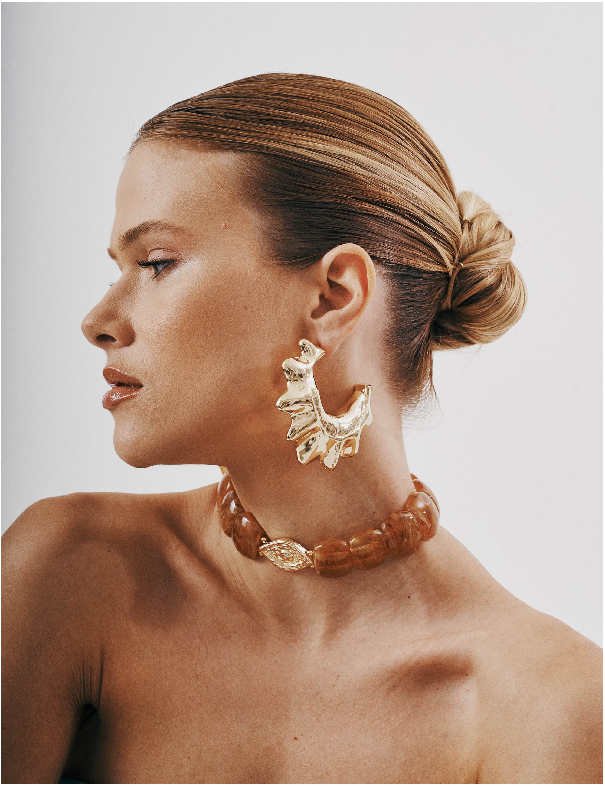 ARGOLA SOLEAR ELETROFORMAÇÃO OURO - BR29256VO01