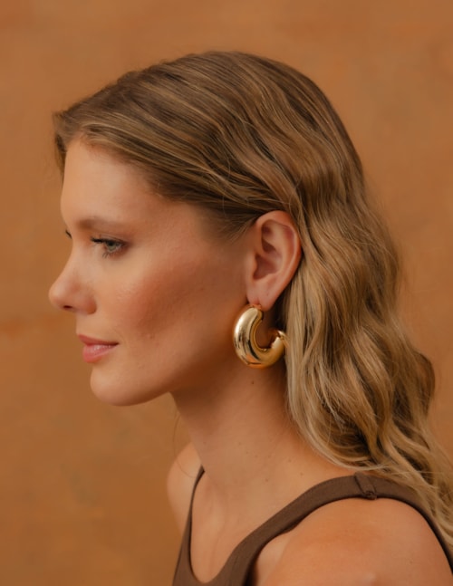 ARGOLA TUBO OURO - BR29095VO02