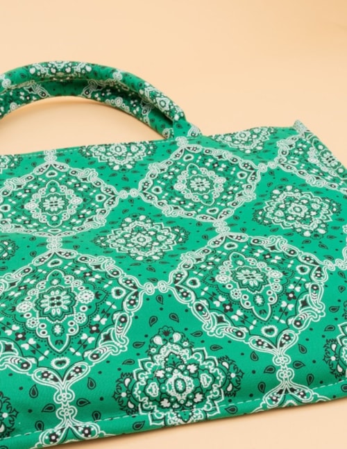 Bolsa Paisley Green - B2B
