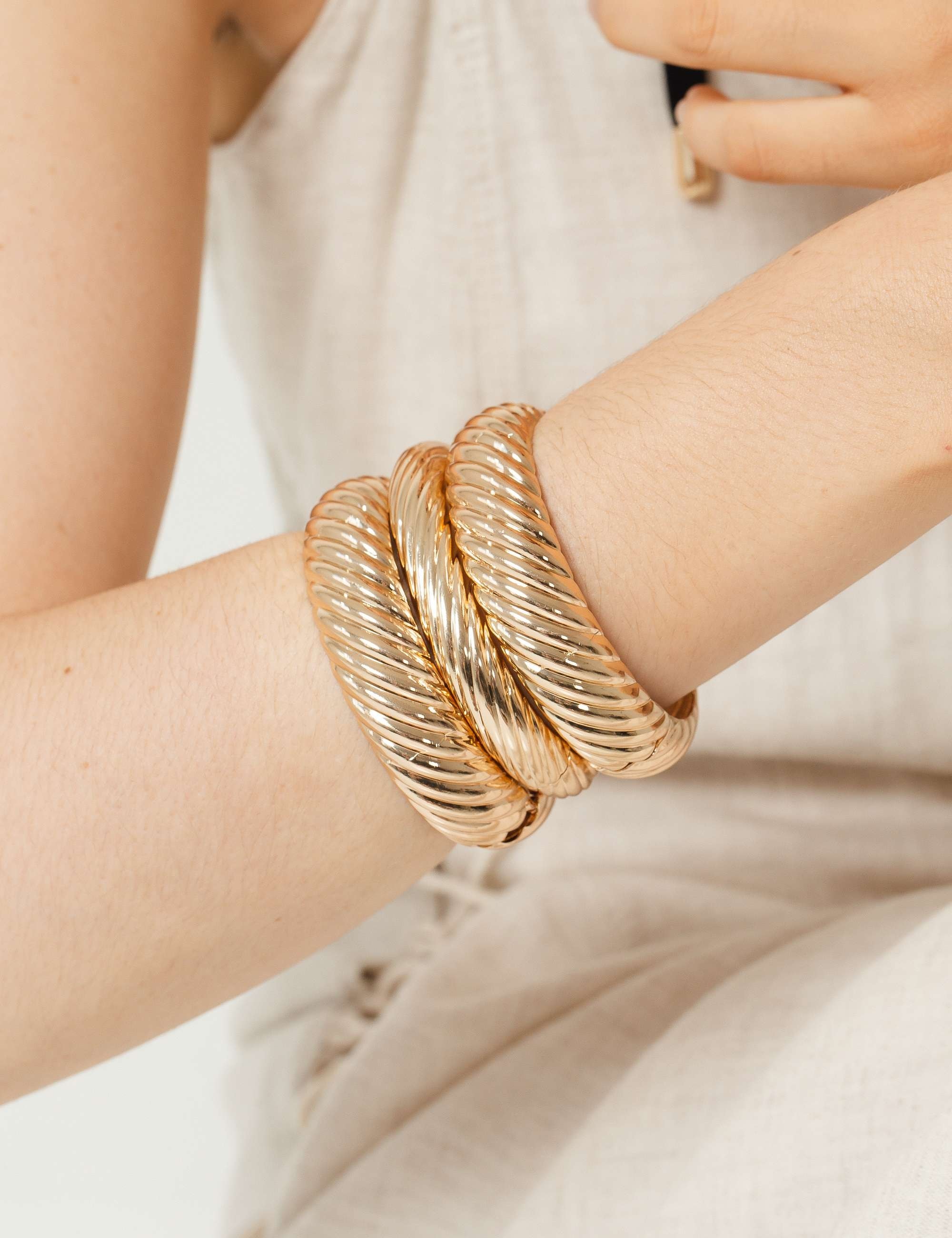 BRACELETE CLARICE GOLD - PU2102VO01