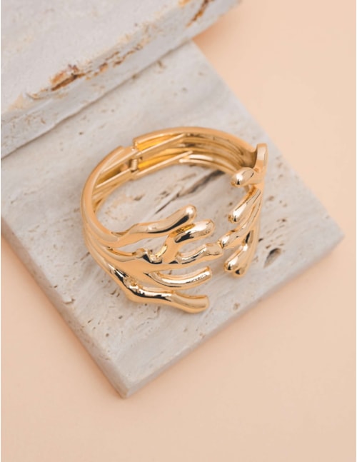 BRACELETE CORAL OURO - PU0007VO01