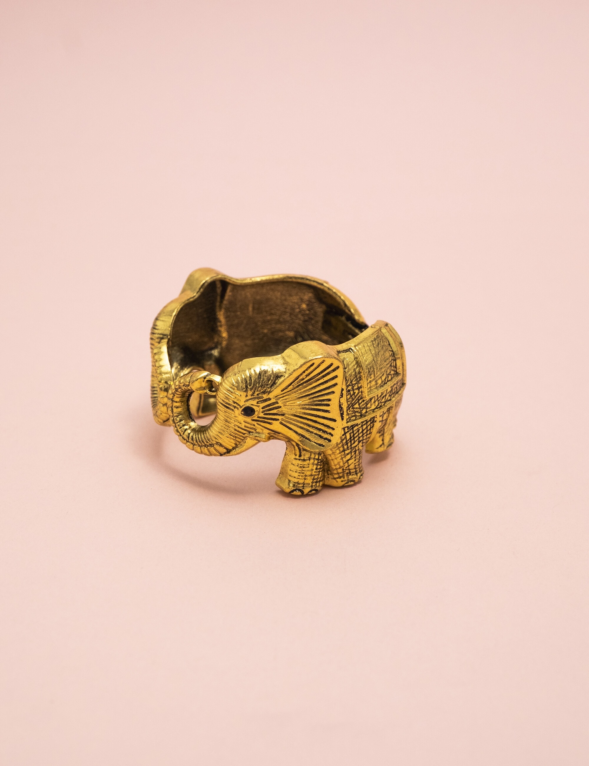 BRACELETE ELEFANTE OURO - BC29051V002