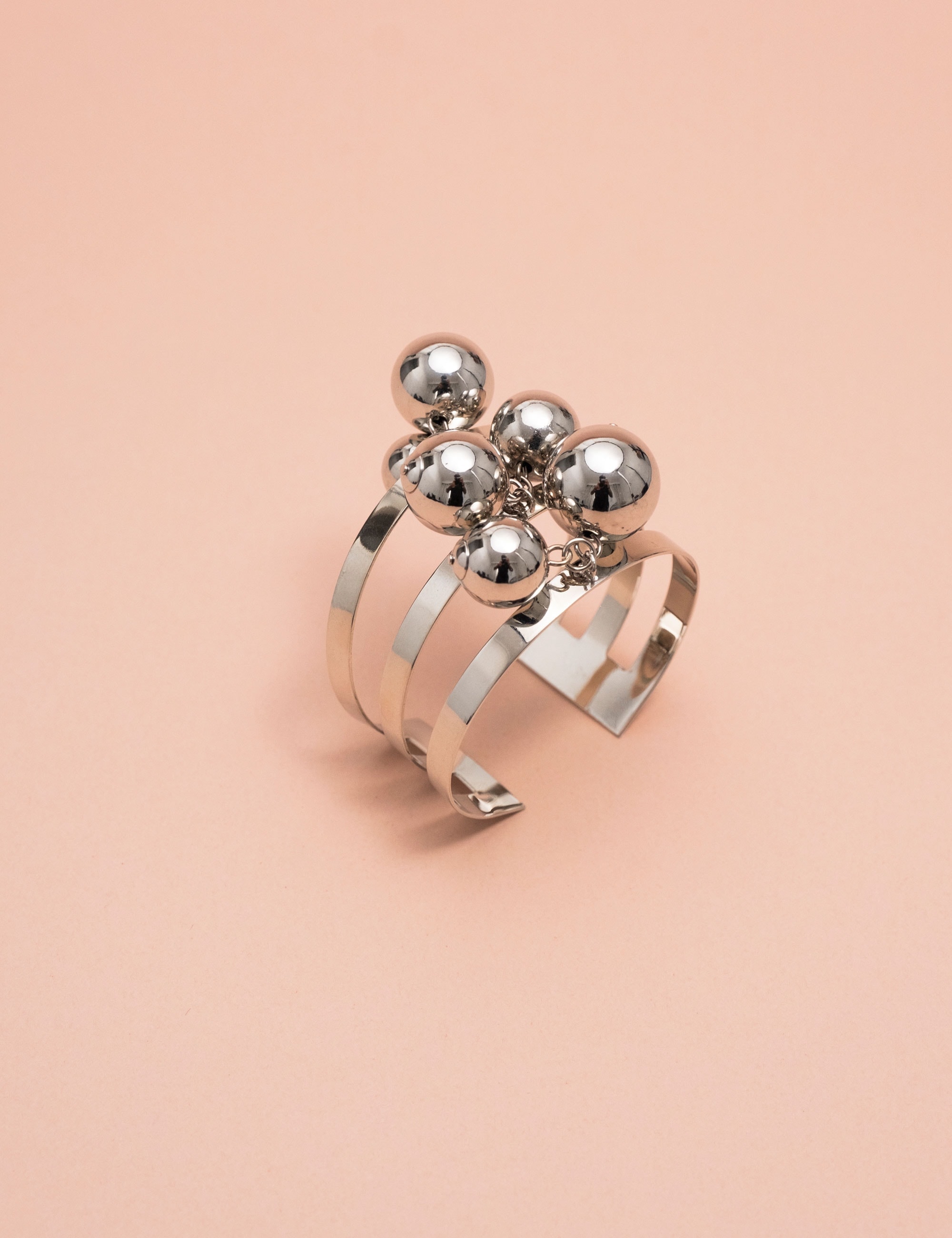 BRACELETE ESFERAS BIANCO - PU29008VO02
