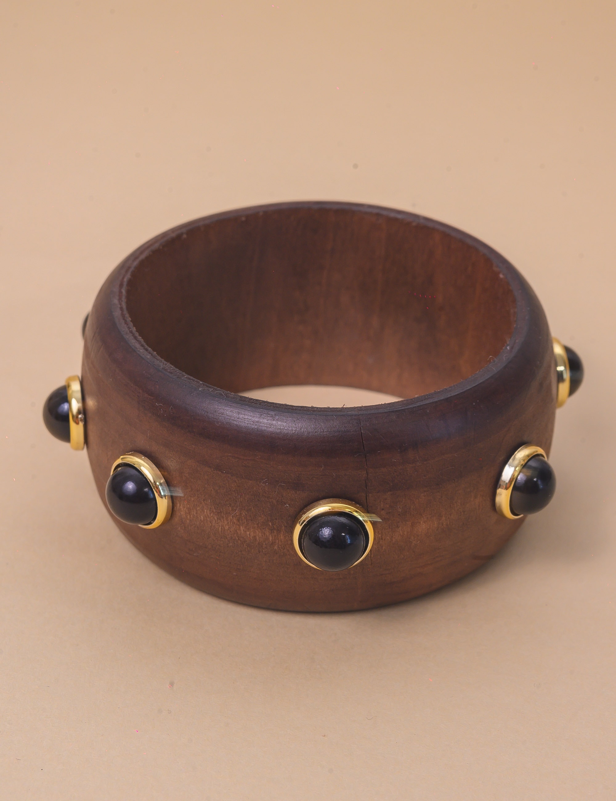 BRACELETE MADEIRA PEROLA PRETA - PU29067VO04