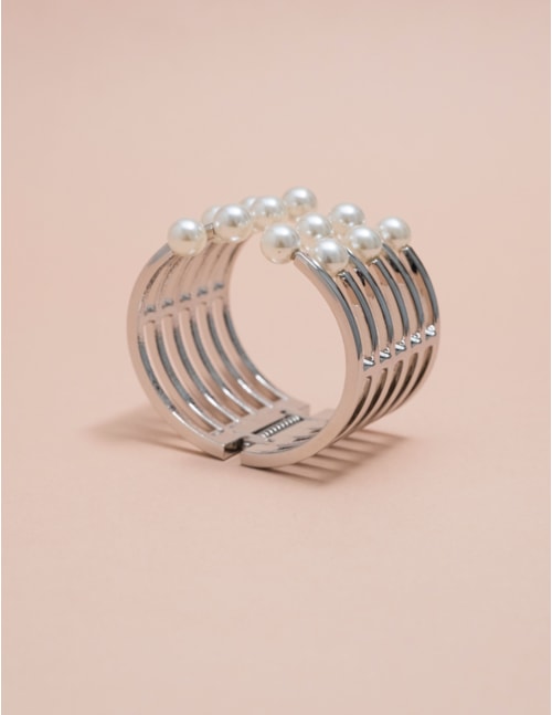 BRACELETE MAXI BIANCO PÉROLA - BC2112VO02