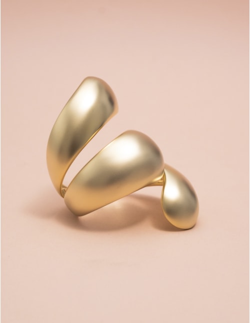 BRACELETE METAL OURO FOSCO - BC2972VO02