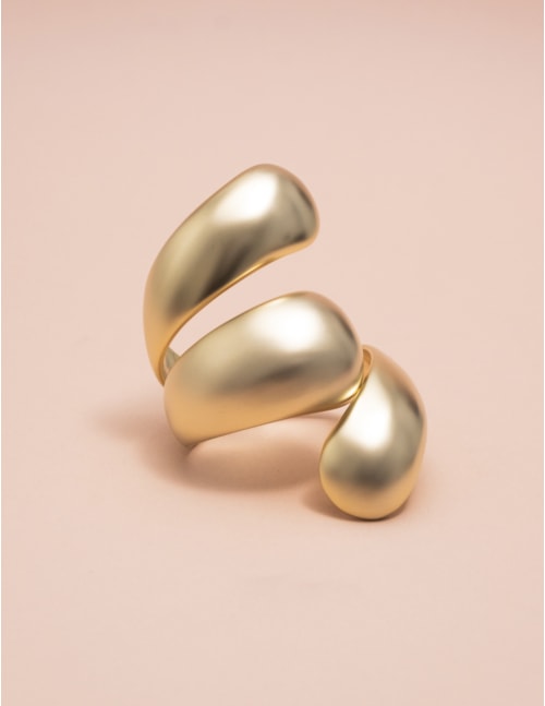 BRACELETE METAL OURO FOSCO - BC2972VO02