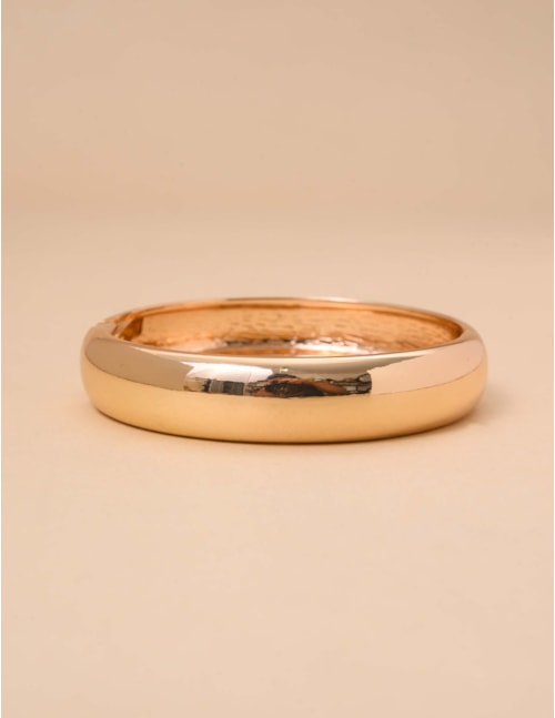 BRACELETE METAL OURO LISO - BC29069VO01