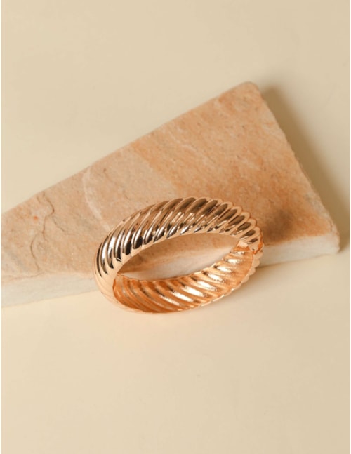 BRACELETE METAL OURO - PU2102VO01