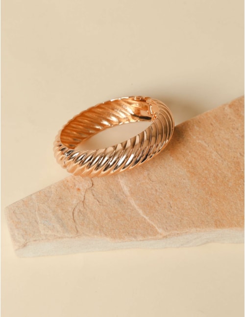 BRACELETE METAL OURO - PU2102VO01