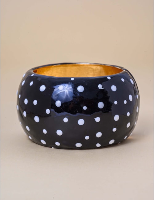 BRACELETE POÁ PRETO - BC29075VO01