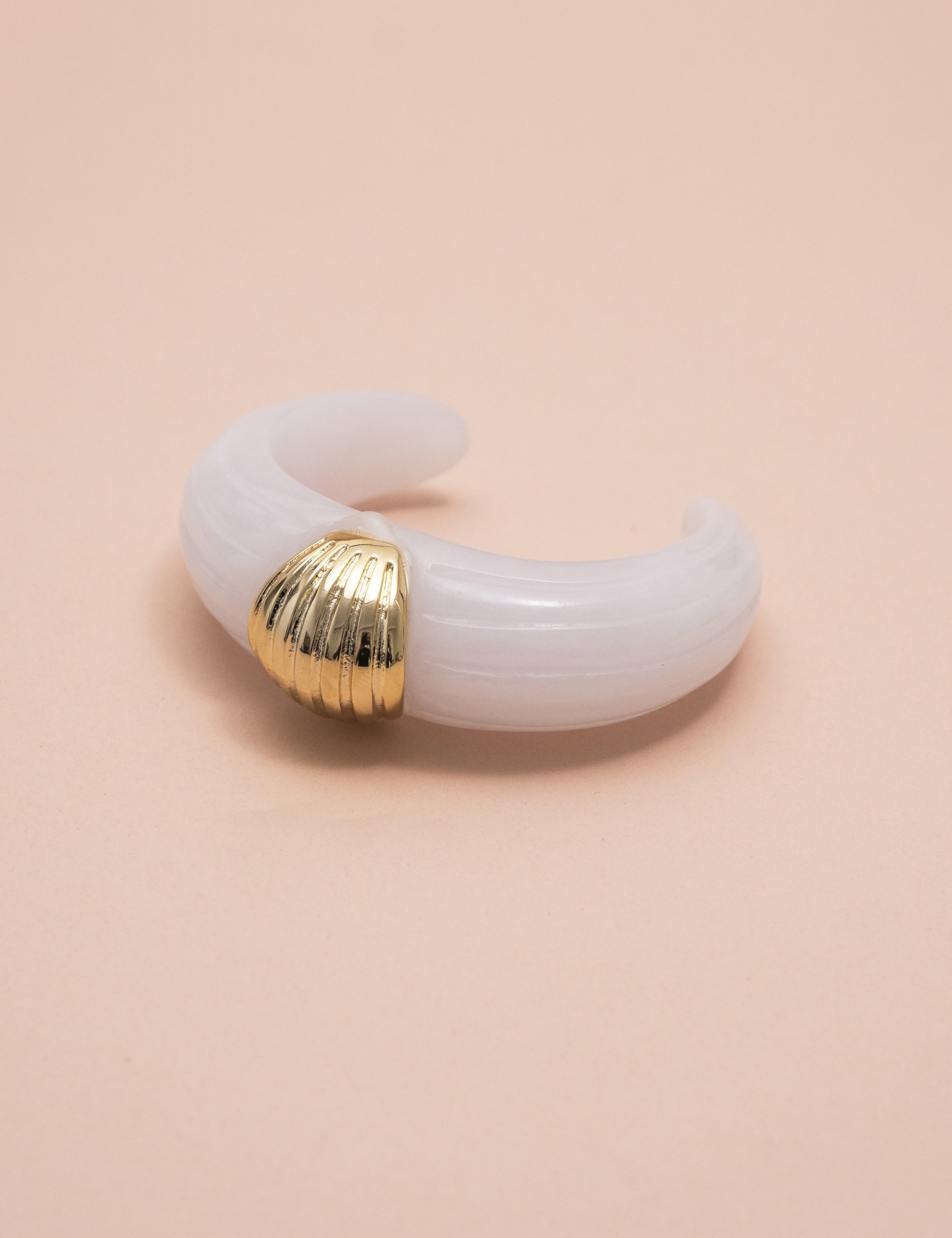 BRACELETE RESINA BRANCO - BC2983VO02