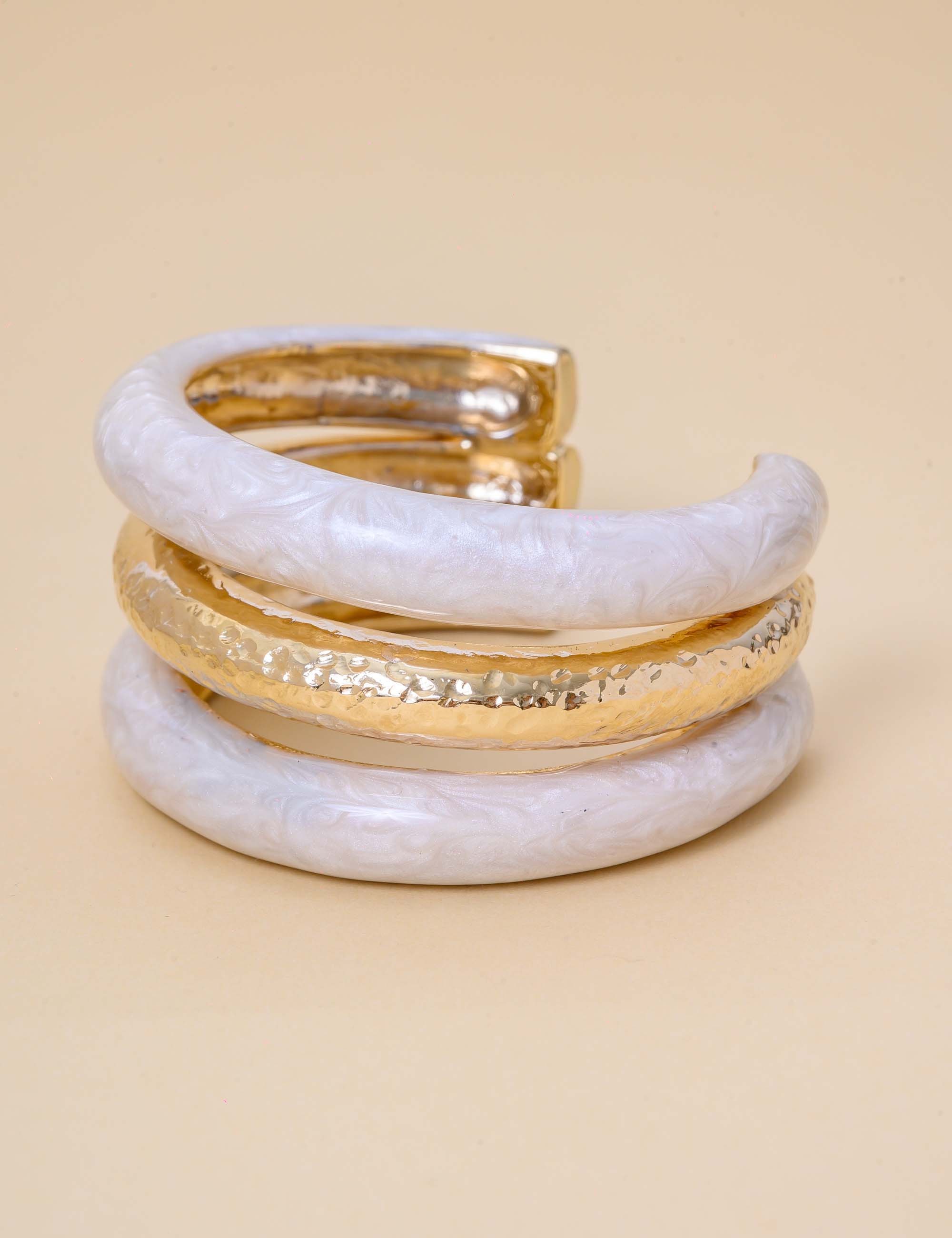 BRACELETE RESINA BRANCO - BR29073V015