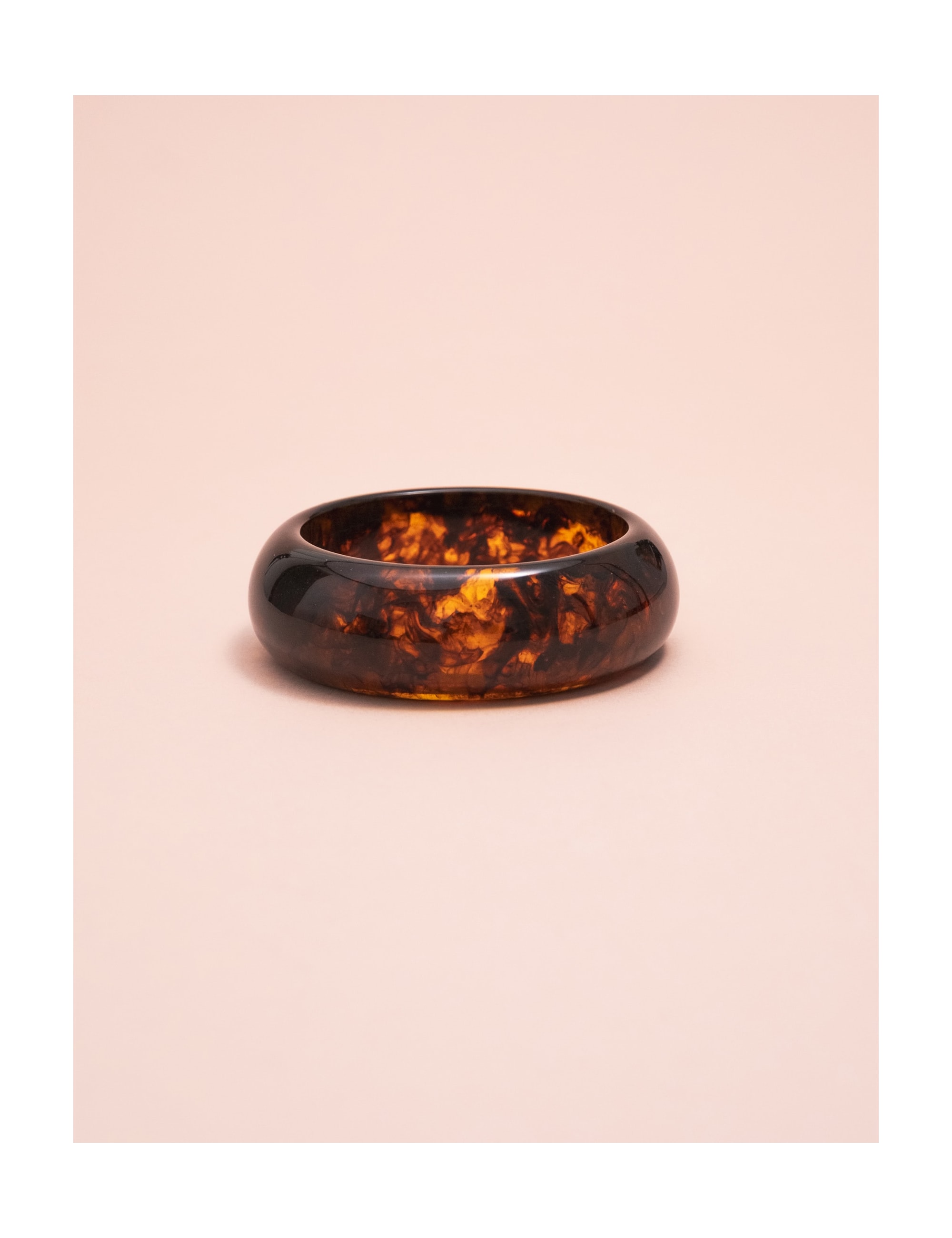 BRACELETE RESINA MESCLADO MARROM B2B - BC29036VO04