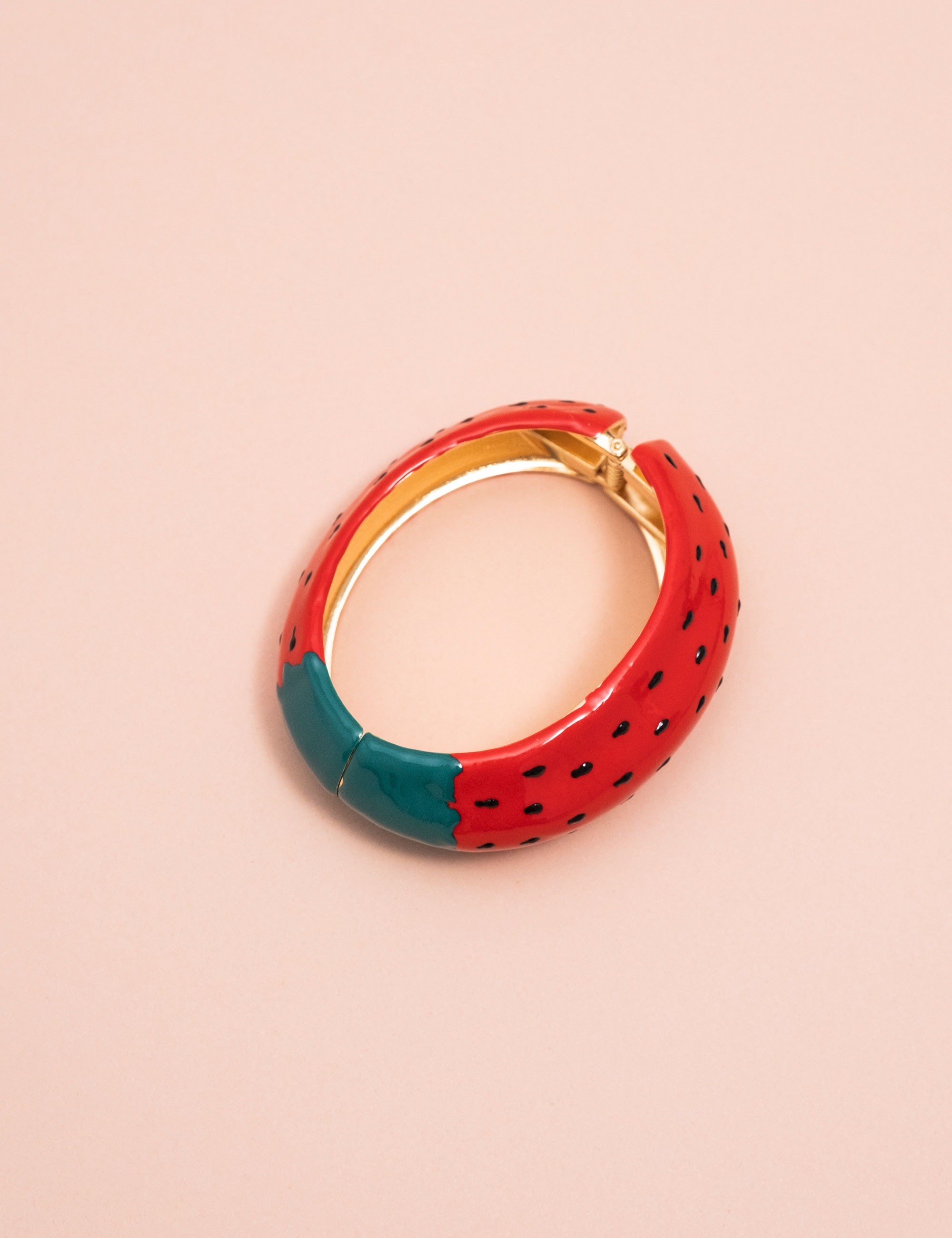 BRACELETE RESINA MORANGO B2B - PU2908VO01