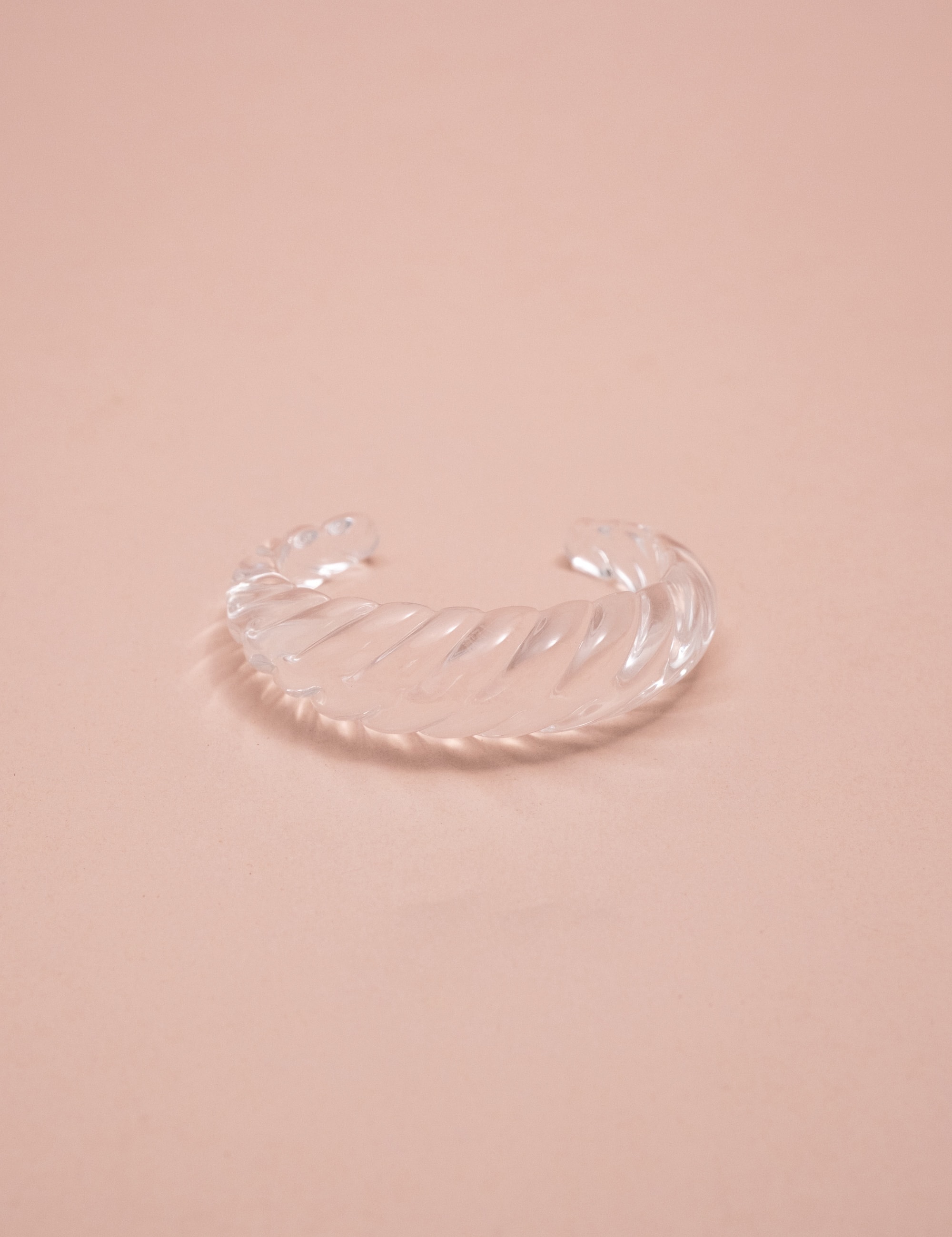 BRACELETE RESINA TRANSPARENTE - BC29024VO02