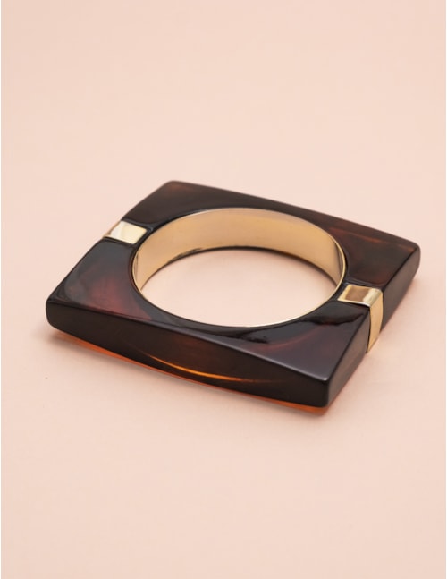 BRACELETE RESINA TURTLE  - BC2969VO04