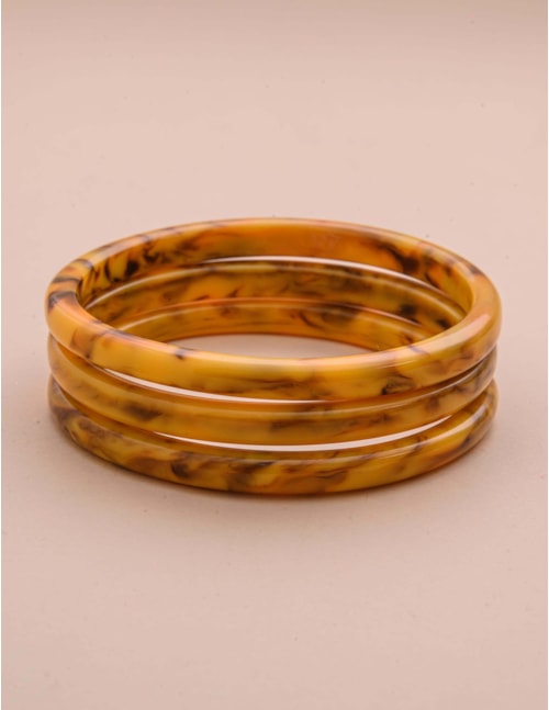 BRACELETE TRIO AMARELO MESCLADO - BC29055V001