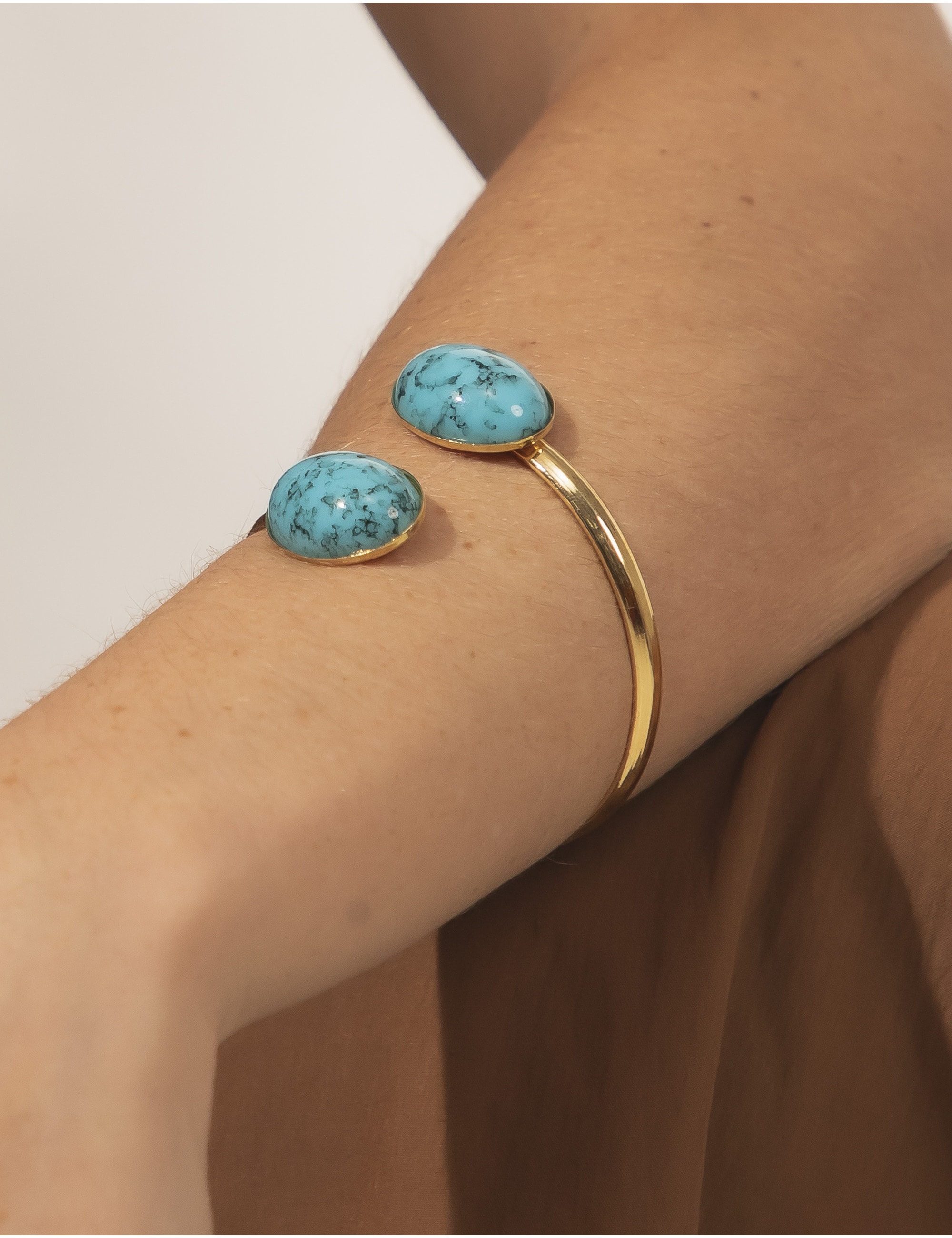 BRACELETE TURQUESA HOWLITA - BC2955VO03