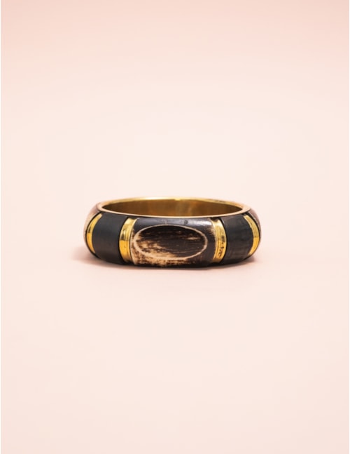 BRACELETE VINTAGE MARROM - BC29034VO02