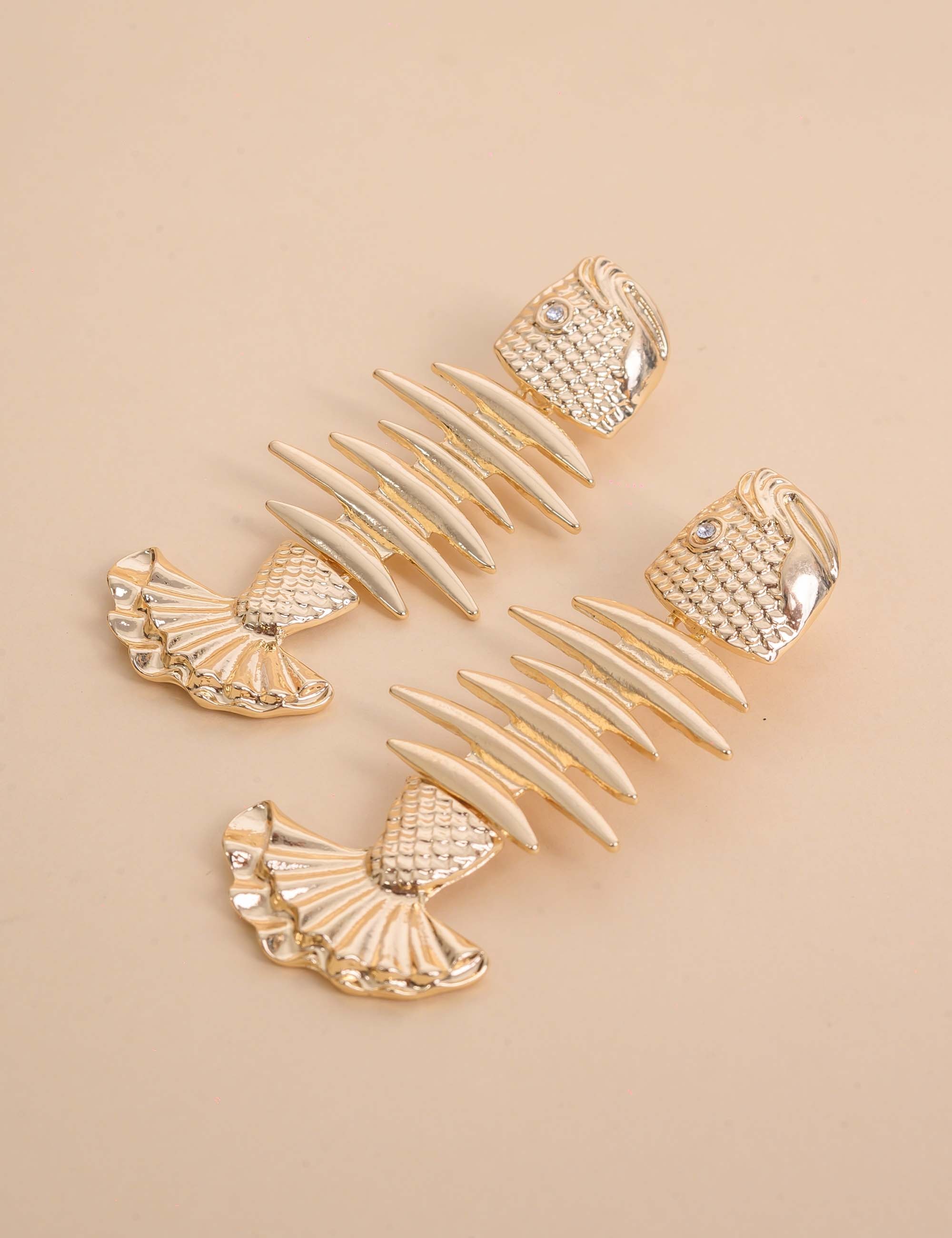 BRINCO DE OURO ESPINHA DE PEIXE - BR29288VO01