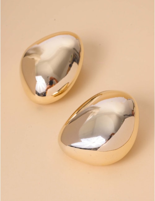 BRINCO ELETROFORMAÇÃO ABAULADO OURO - BR29198VO01