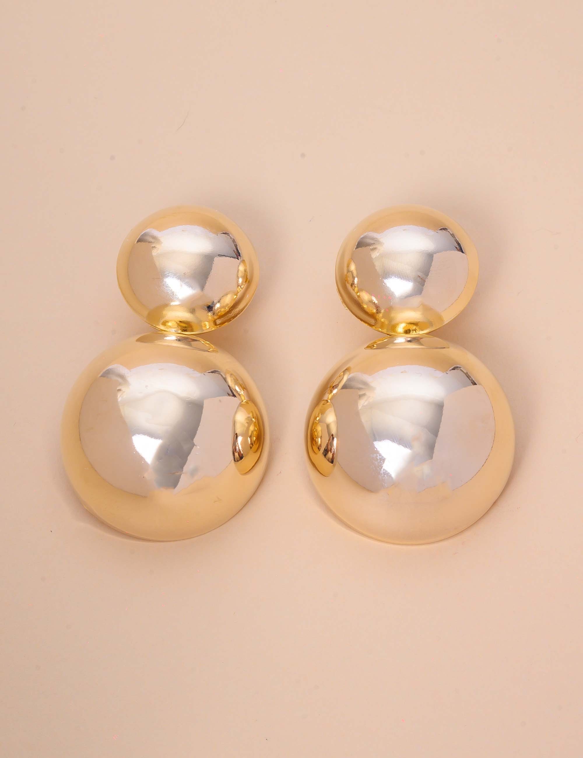 BRINCO ESFERA DUPLO OURO - BR29235VO01