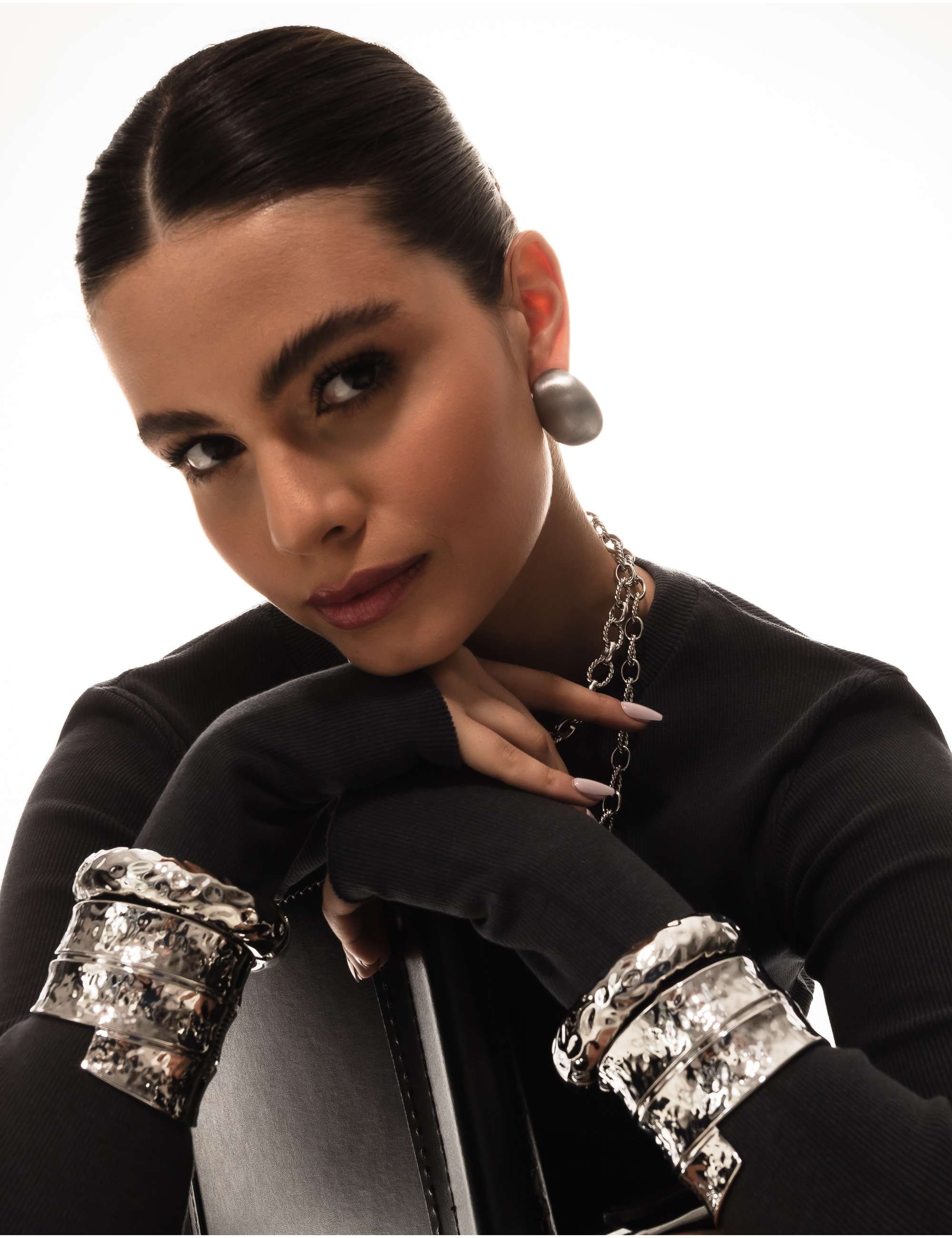 Brinco Francine Fosco Silver