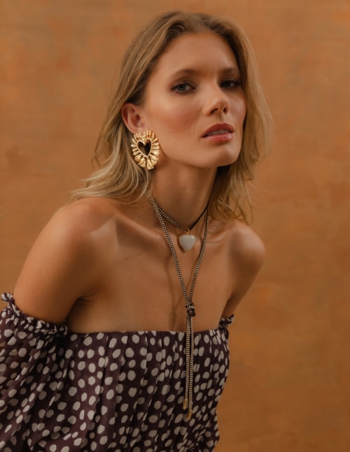 BRINCO METAL CORAÇÃO OURO - BR29112V001