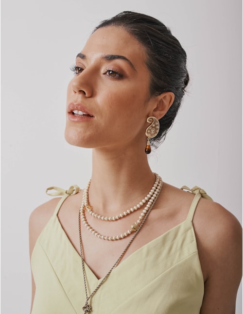 BRINCO OURO GOTA TARTARUGA - BR29186VO20