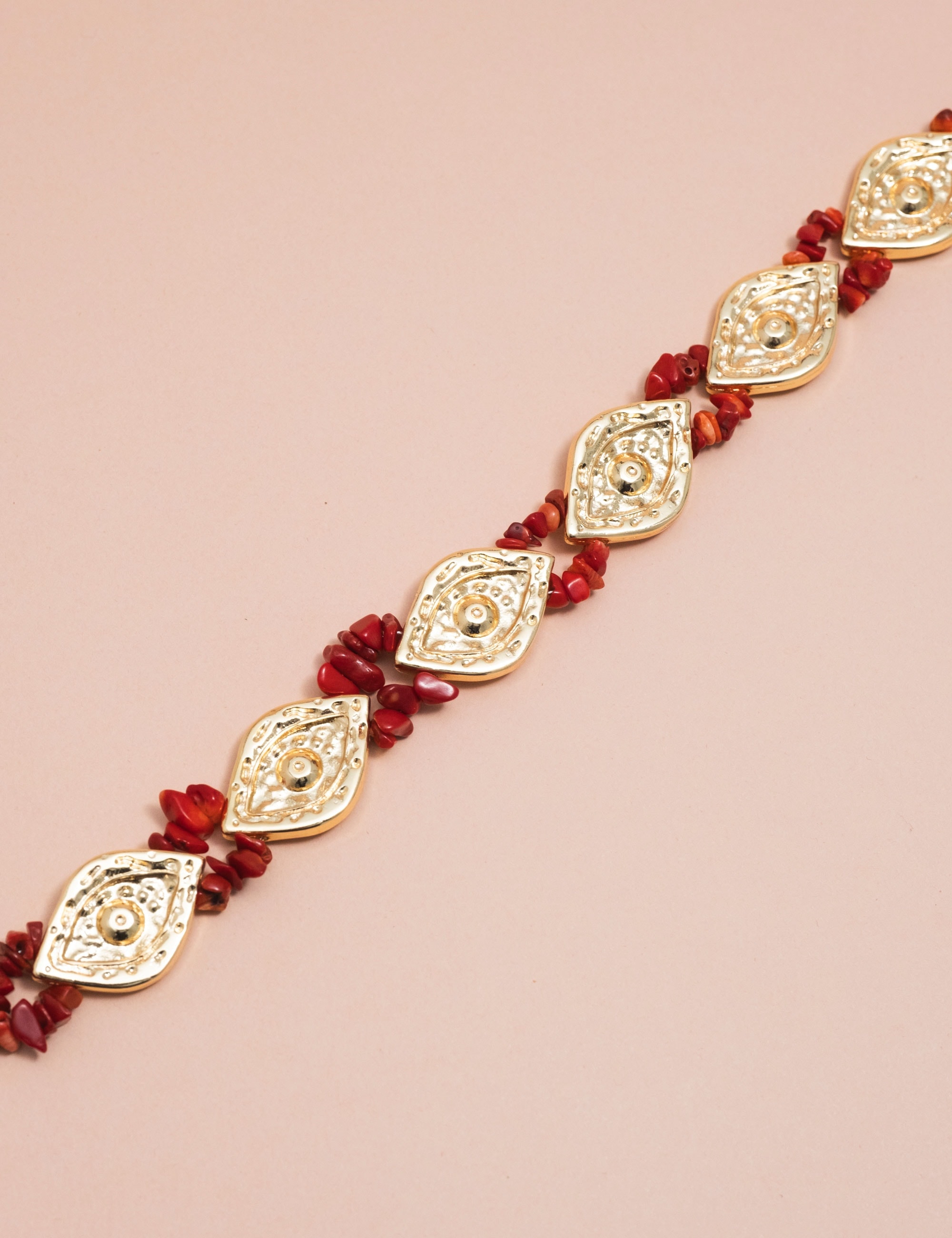 CHOKER EYES ZAIA CORAL - B2B