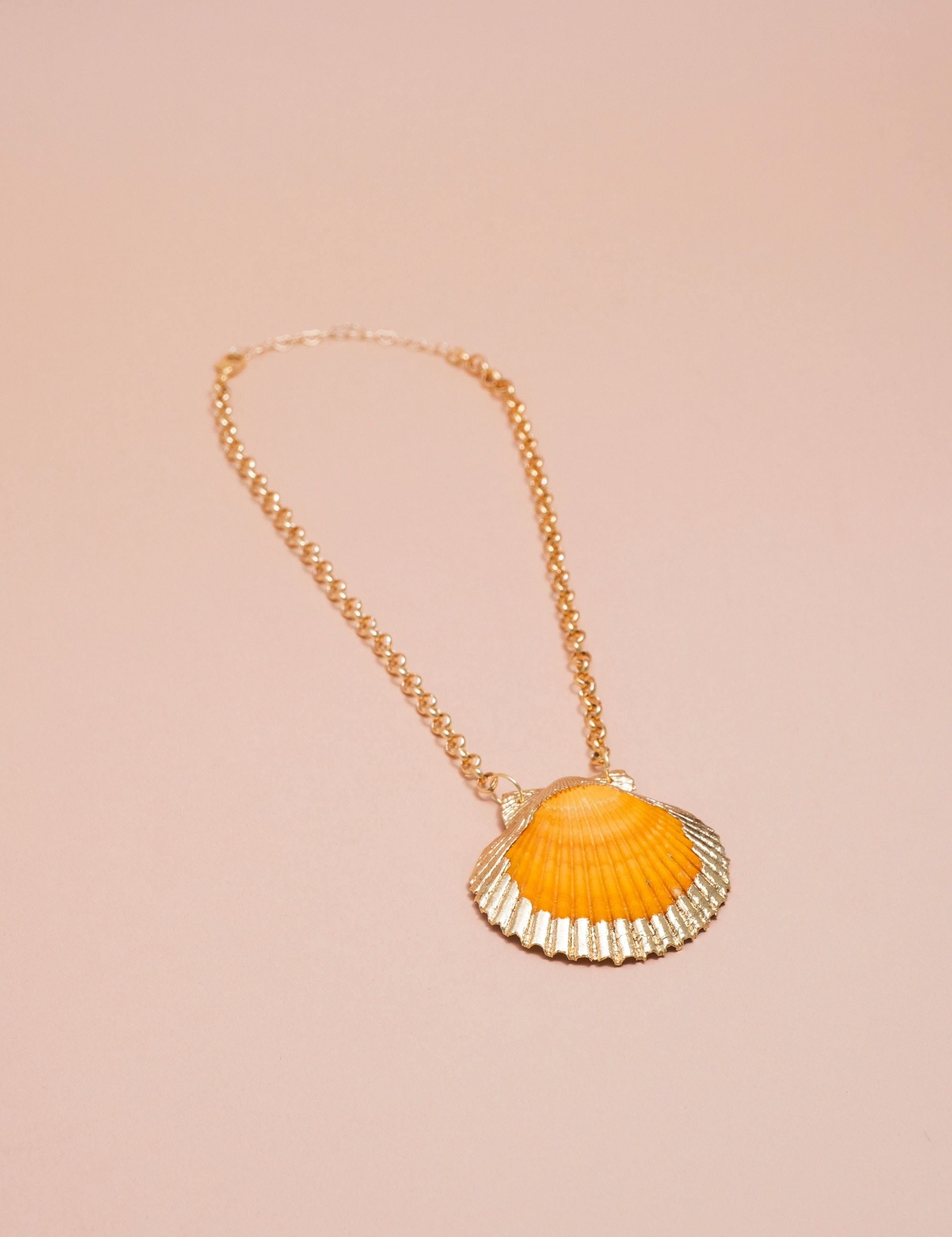 COLAR CONCHA DUO ORANGE
