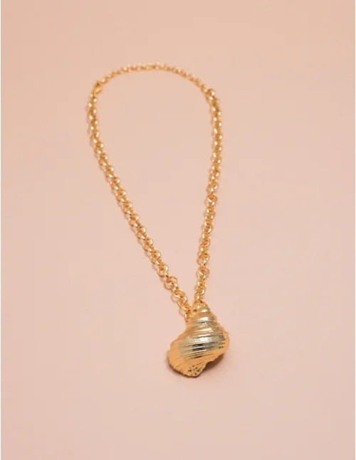 COLAR CONCHA NATURAL B2B - CO3048VO01