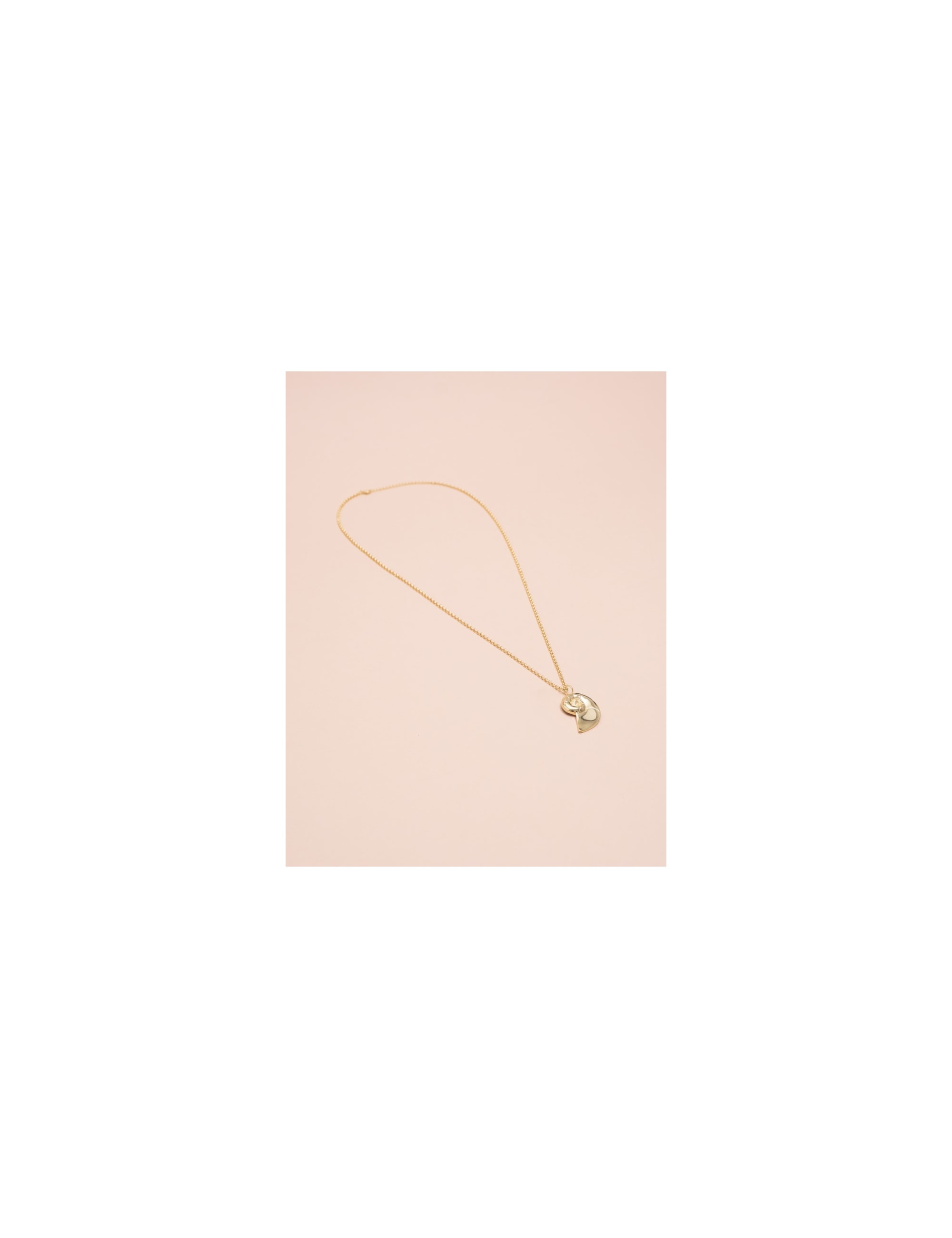 COLAR CONCHA OURO - CO29056