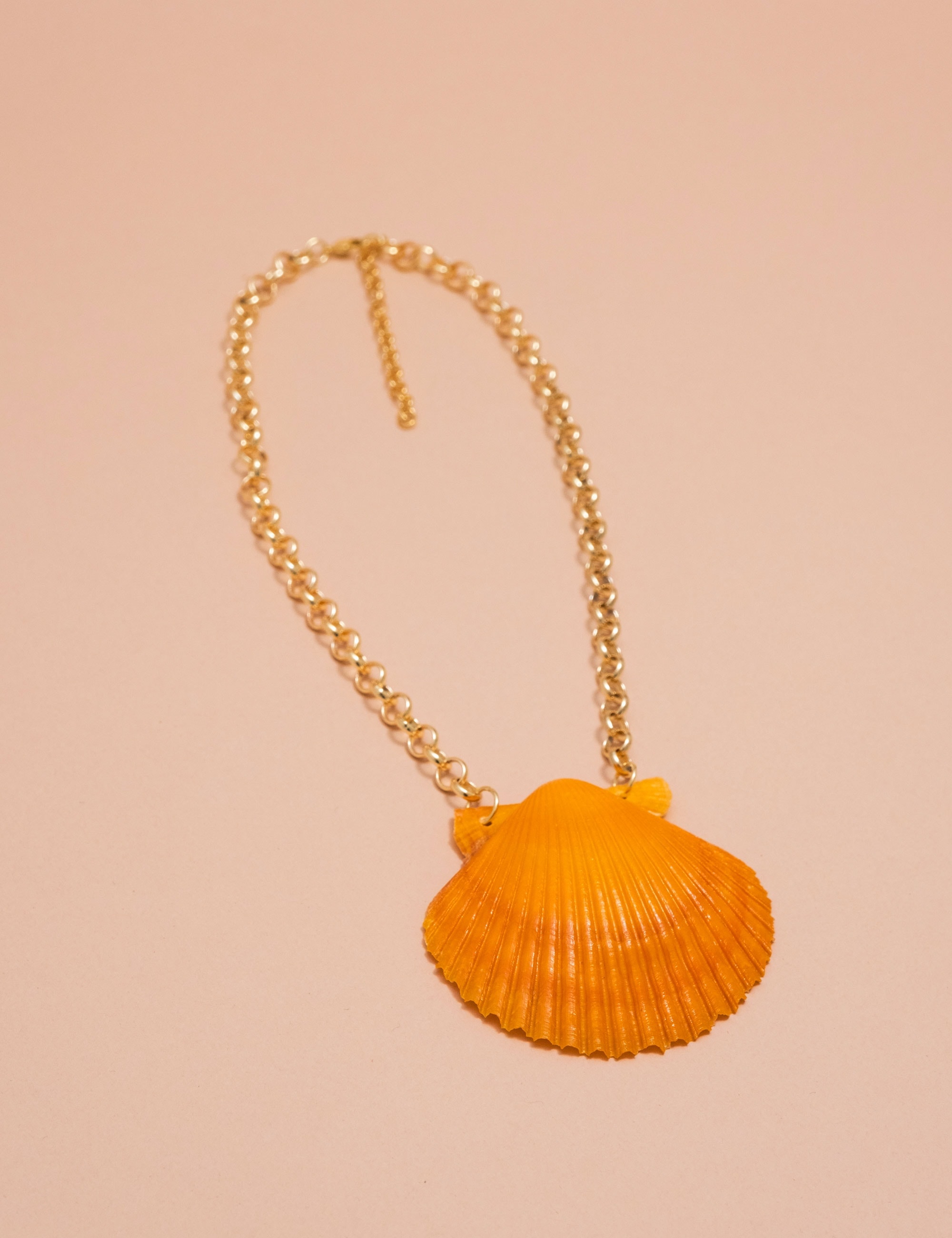 COLAR CONCHA SUMMER ORANGE B2B - CO3011VO01