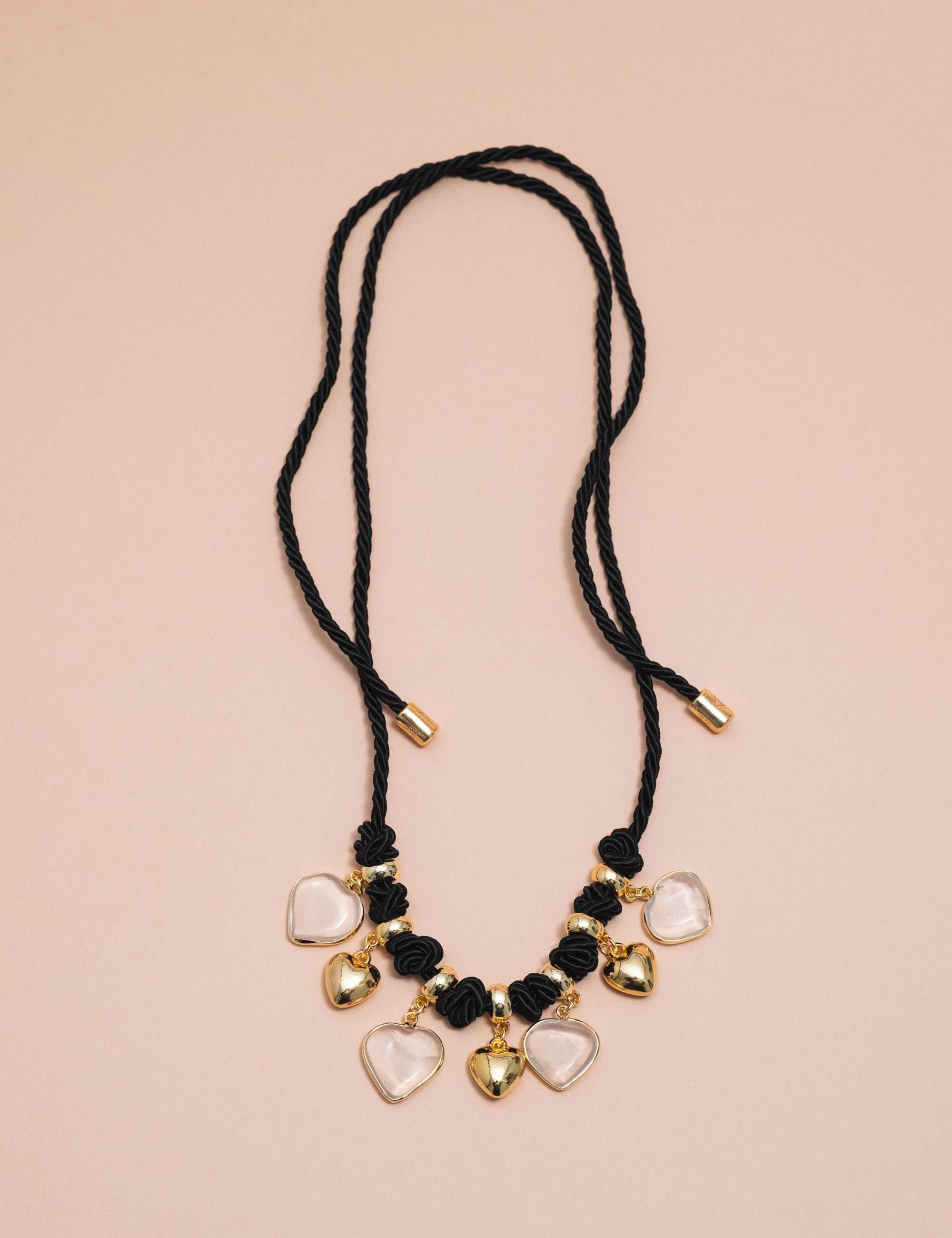 COLAR CORAÇÃO PRETO - CO2529VO01