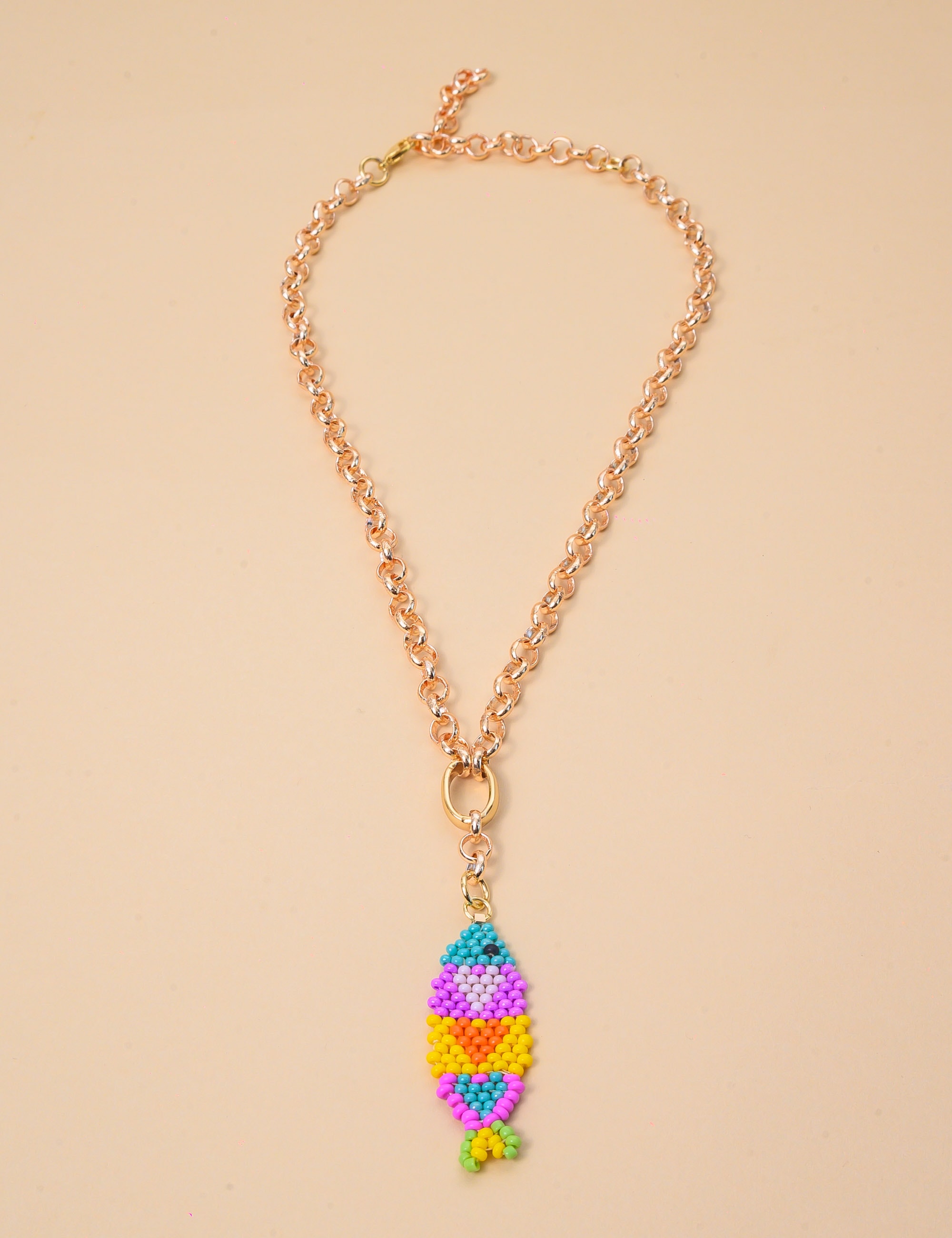 COLAR CORRENTE ELO PORTUGUES PEIXE - CO29311