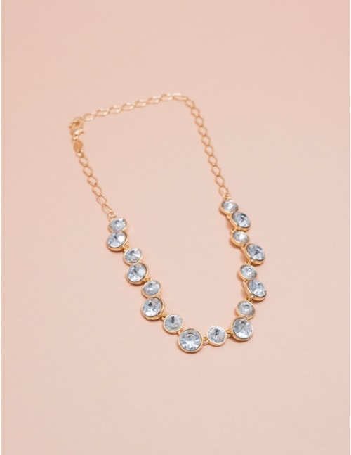 COLAR CRISTAL OURO B2B - CO3017VO01