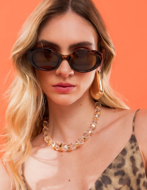 COLAR CRISTAL OURO B2B - CO3019VO01